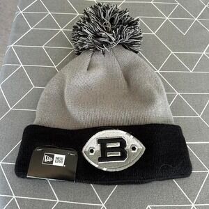 Brand New Grey and Black Birmingham Iron vintage AAF beanie